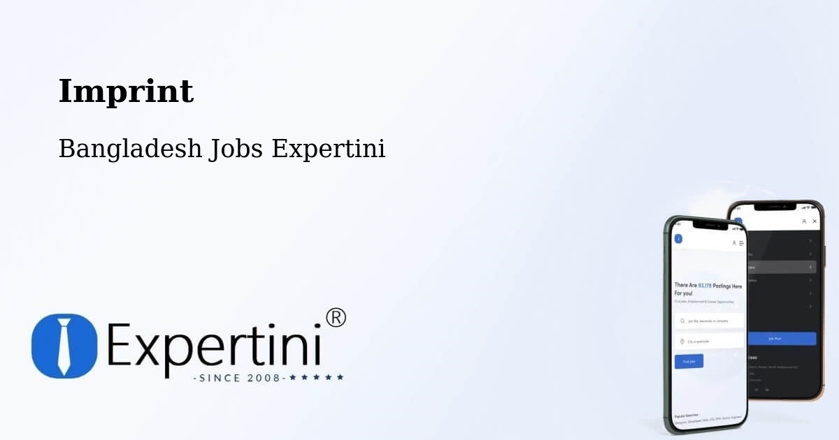 Imprint – Bhola - Bangladesh Jobs Expertini